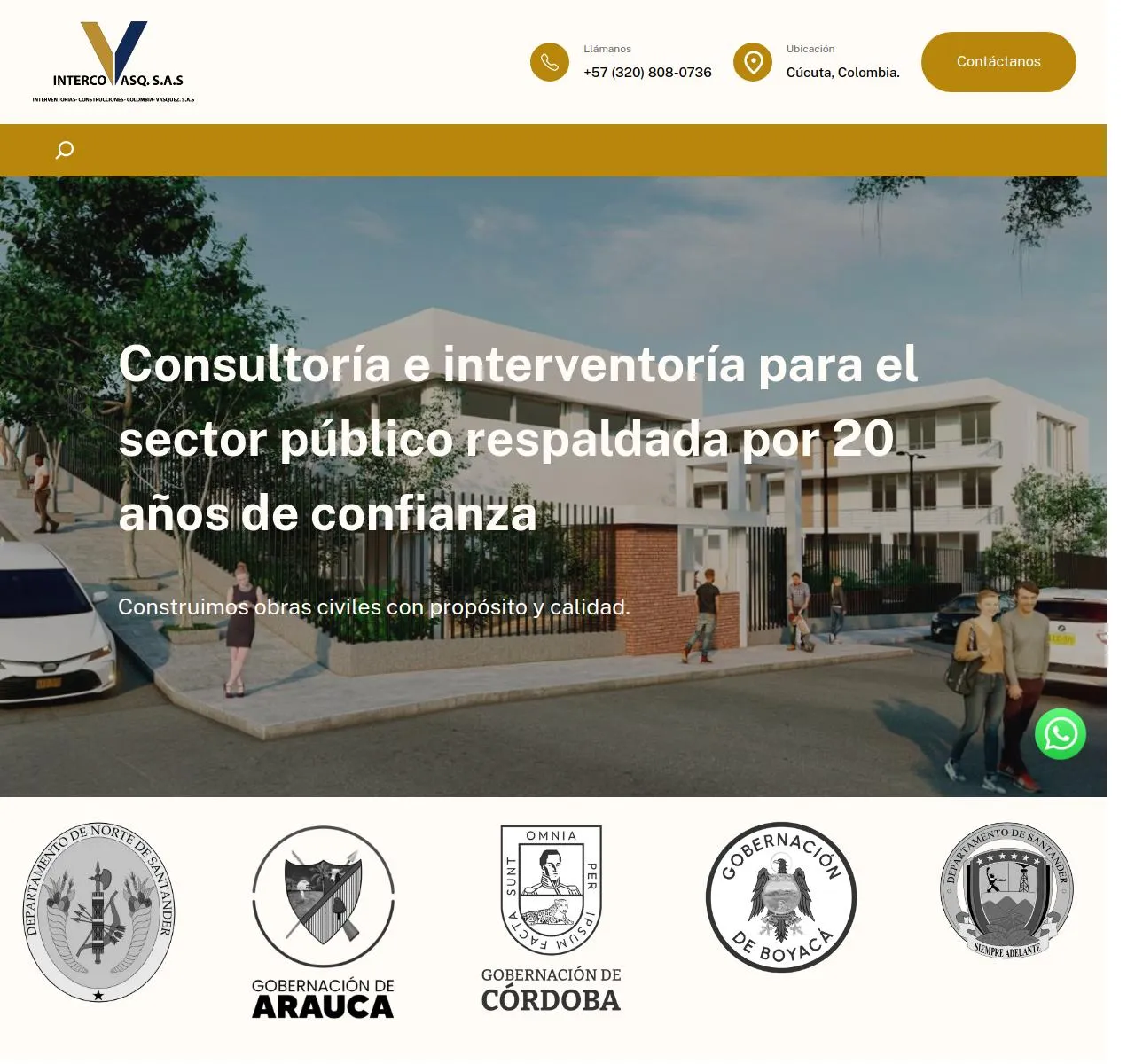 Intercovasq - Corporate Website